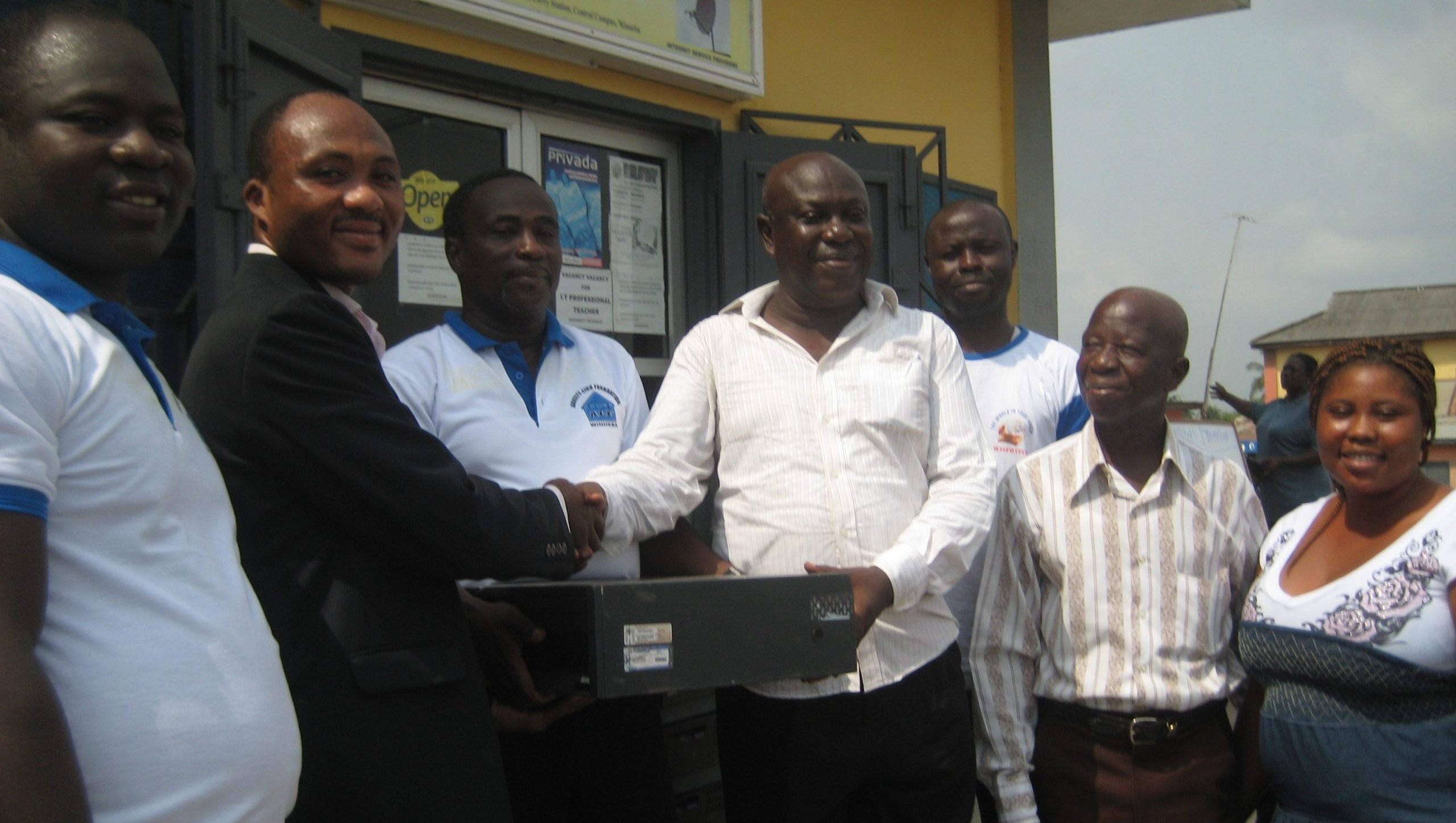 Arkcity-Link Foundation Receives $2,100 ICT Donation